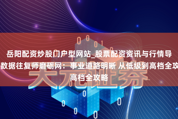 岳阳配资炒股门户型网站_股票配资资讯与行情导航 数据往复师磨砺网：事业道路明晰 从低级到高档全攻略