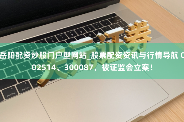 岳阳配资炒股门户型网站_股票配资资讯与行情导航 002514、300087，被证监会立案！